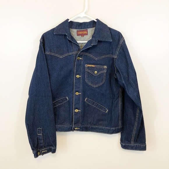 Vintage Other - Vintage Jean Jacket Western Country Coat Rare 90’s